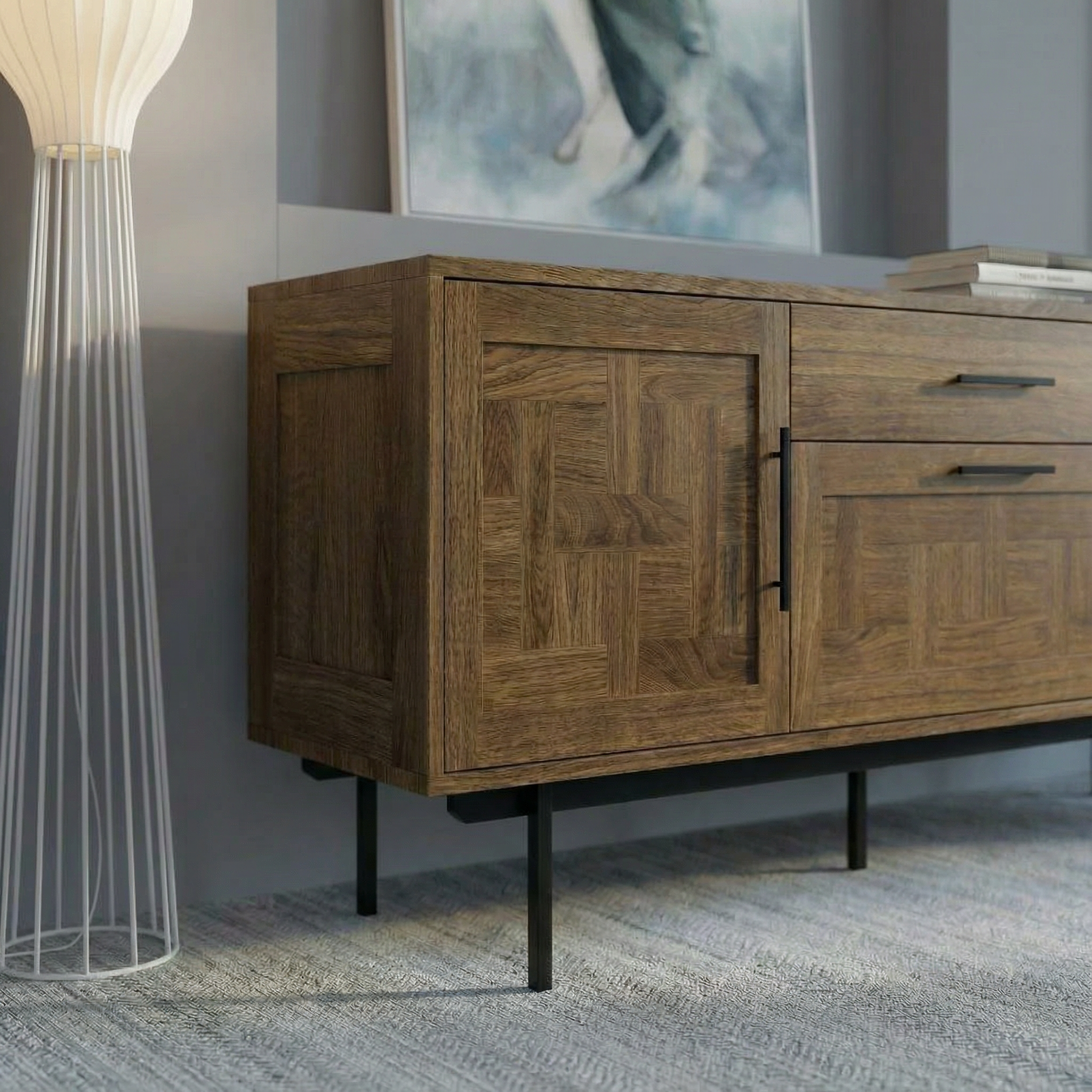 Biwa Sideboard mit 2 Türen und 2 Schubladen