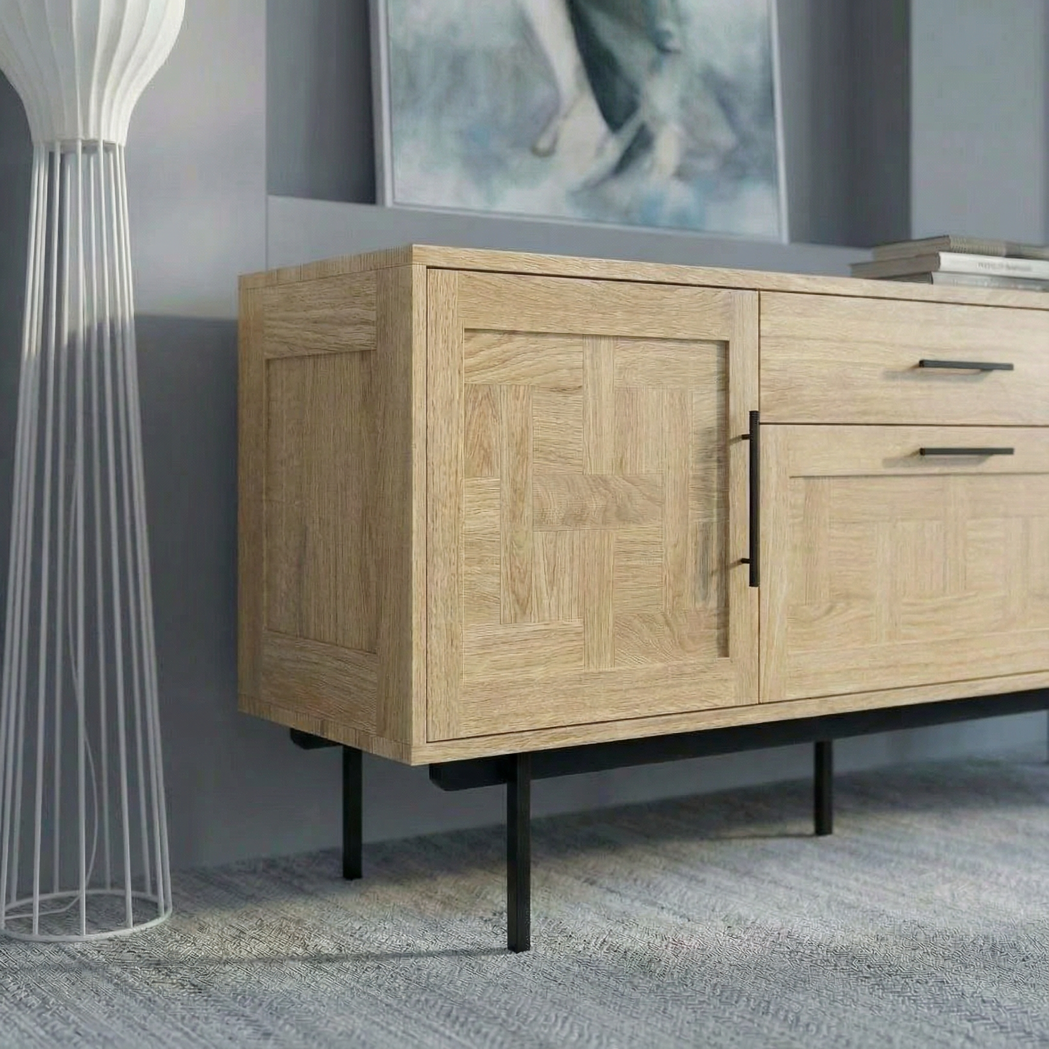 Biwa Sideboard mit 2 Türen und 2 Schubladen