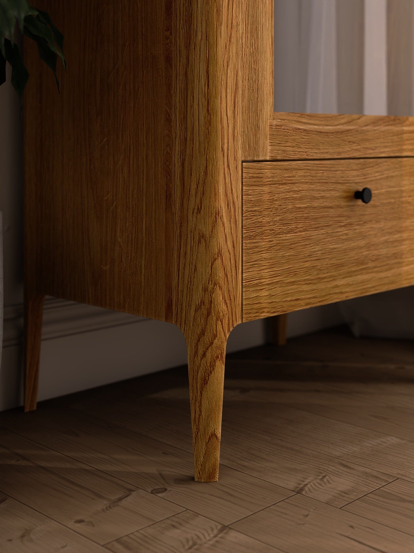 Müritz Glasschrank mit einer Tür