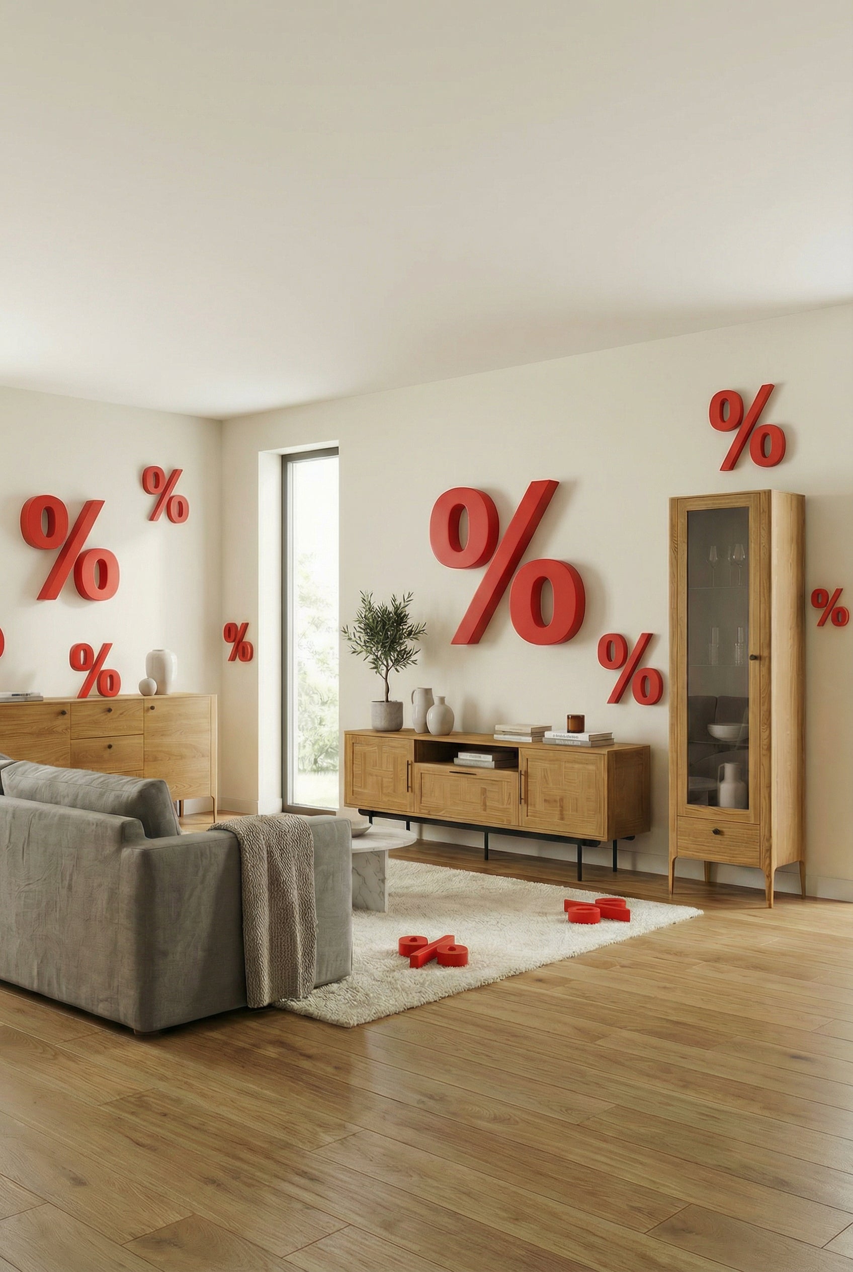 Durable natural oak furniture made from dense slow-growing FSC-certified wood